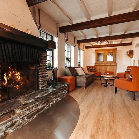 Le Grand Cerf 25 Pers, Malmedy- Chalet Rustique, Jardin Ngoại thất bức ảnh