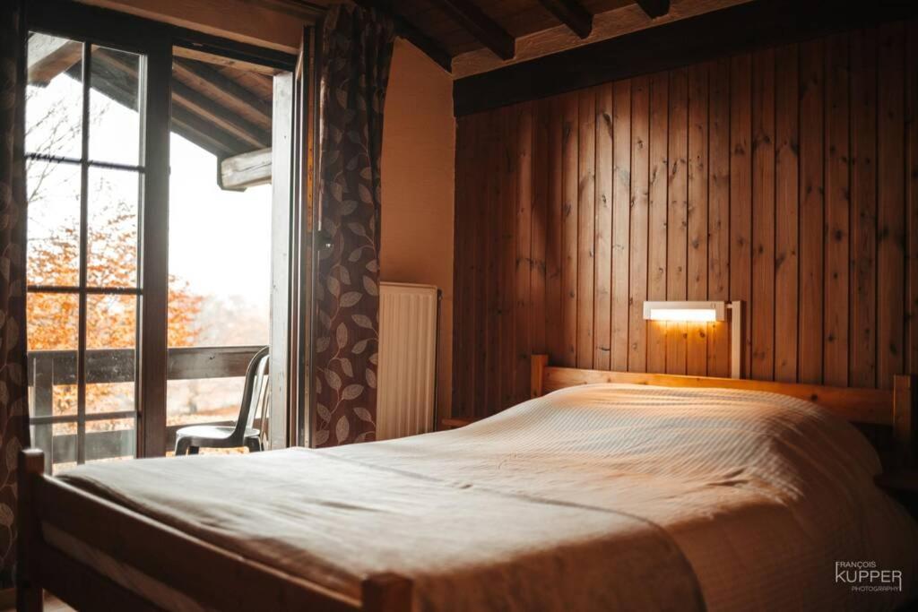 Le Grand Cerf 25 Pers, Malmedy- Chalet Rustique, Jardin Ngoại thất bức ảnh