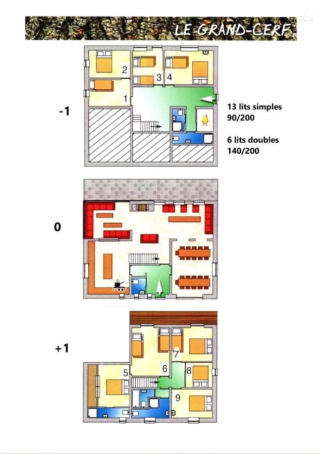 Le Grand Cerf 25 Pers, Malmedy- Chalet Rustique, Jardin Ngoại thất bức ảnh