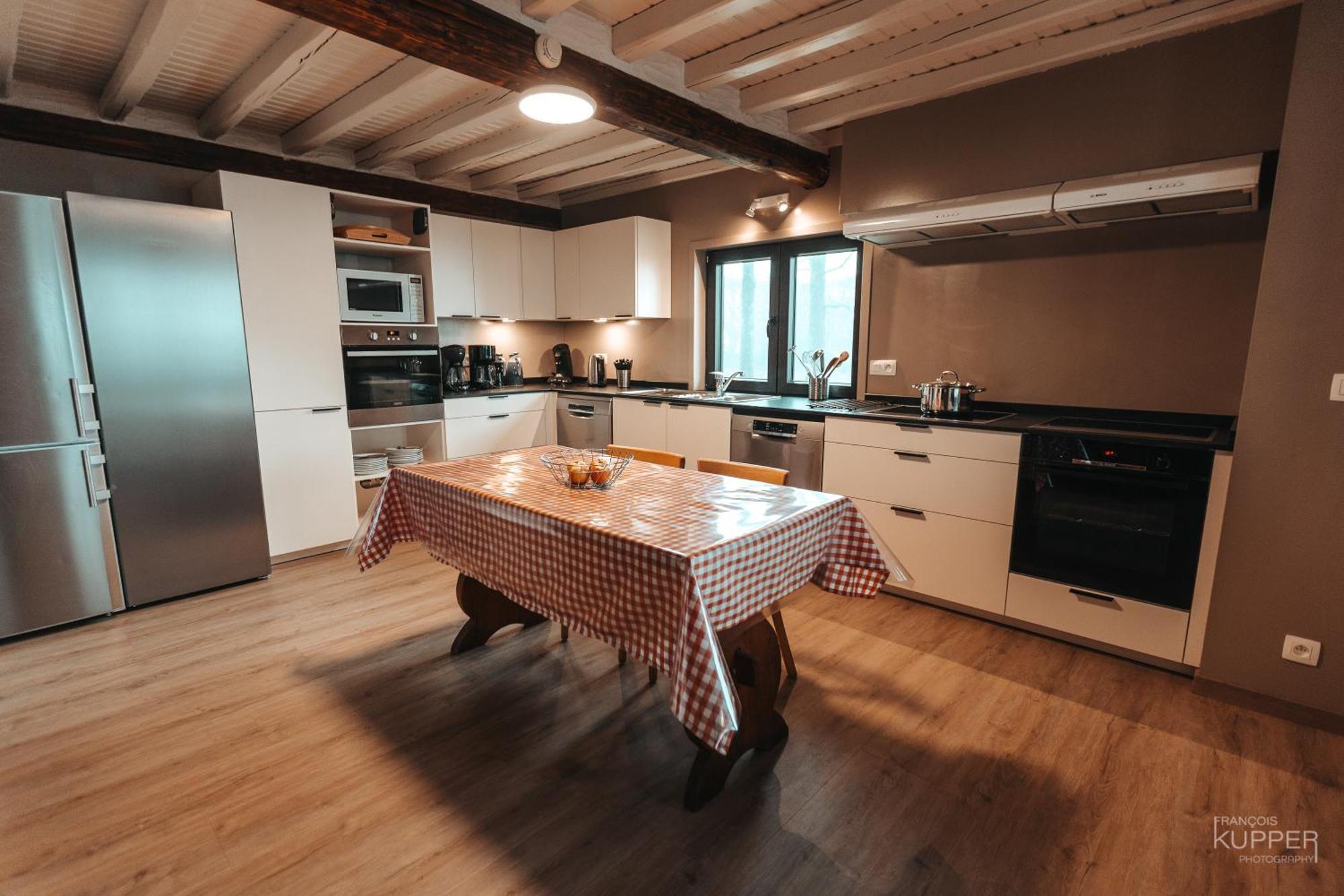 Le Grand Cerf 25 Pers, Malmedy- Chalet Rustique, Jardin Ngoại thất bức ảnh
