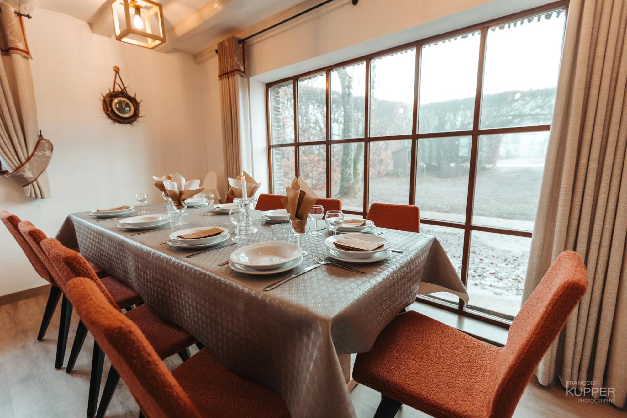 Le Grand Cerf 25 Pers, Malmedy- Chalet Rustique, Jardin Ngoại thất bức ảnh