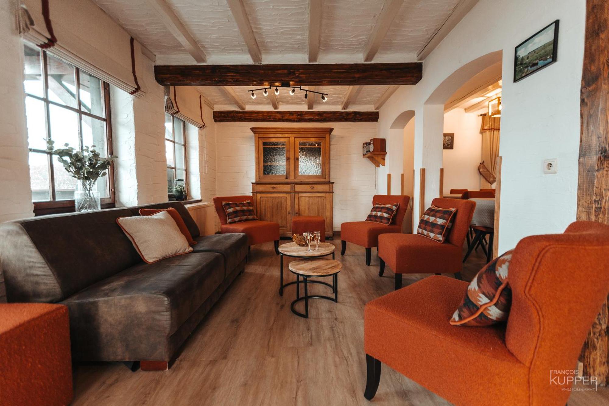 Le Grand Cerf 25 Pers, Malmedy- Chalet Rustique, Jardin Ngoại thất bức ảnh